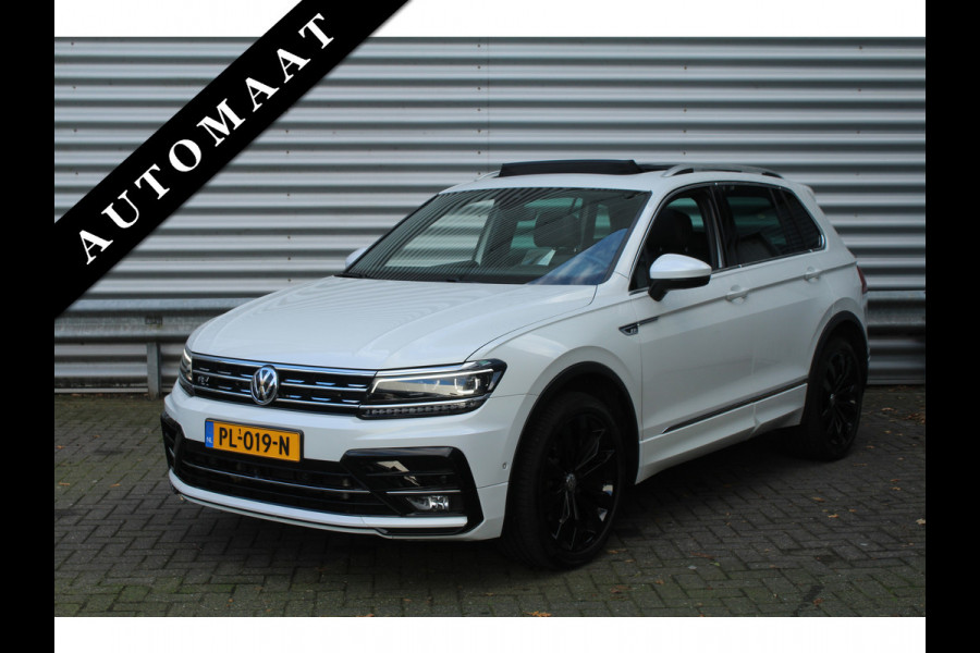 Volkswagen Tiguan 2.0 TSI 221pk 4Motion R Line NL-Auto NAP Panoramadak Clima Cruise Navi Carplay 360 Camera Leder HUD 20"LMV