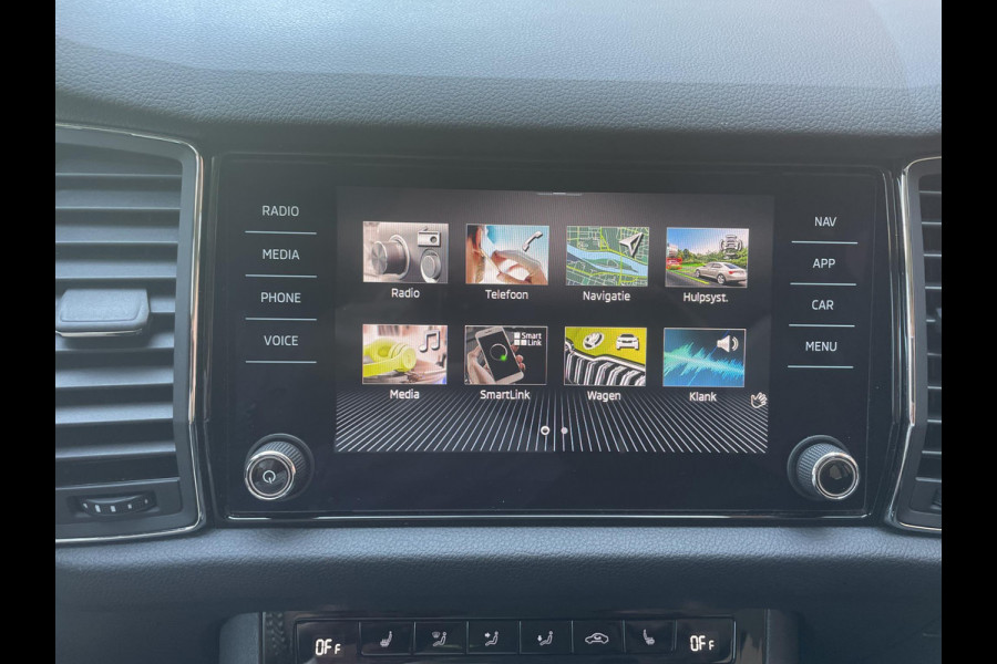 Škoda Kodiaq 1.5 TSI 150pk DSG Style 7p. | Navigatie | Apple Carplay/Android Auto | Adaptive Cruise Control | Parkeersensor achter | Stoel- en stuurverwarming | Ledverlichting | Getinte ramen | Climate Control Škoda Kodiaq 1.5 TSI 150pk DSG Style 7p. | Navigatie | Apple Carplay/Android Auto | Adaptive Cruise Control | Parkeersensor achter | Stoel- en stuurverwarming | Ledverlichting | Getinte ramen | Climate Control
