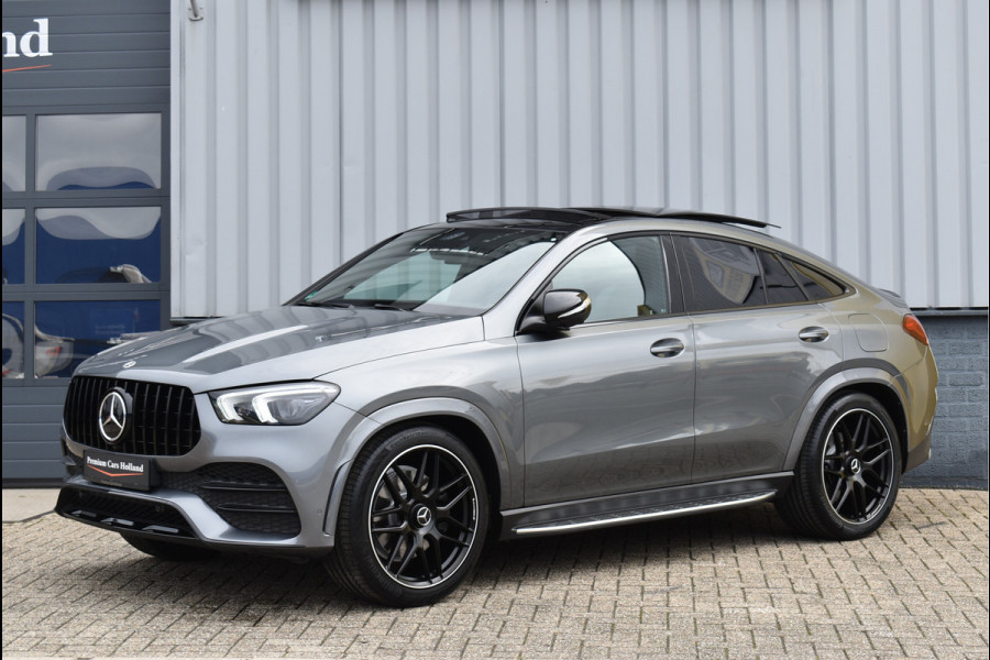 Mercedes-Benz GLE Coupé 350 e 4MATIC AMG Pano Carbon Luchtvering Leder 360 Camera Multibeam Navi Burmester 63 AMG