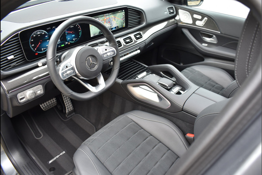 Mercedes-Benz GLE Coupé 350 e 4MATIC AMG Pano Carbon Luchtvering Leder 360 Camera Multibeam Navi Burmester 63 AMG