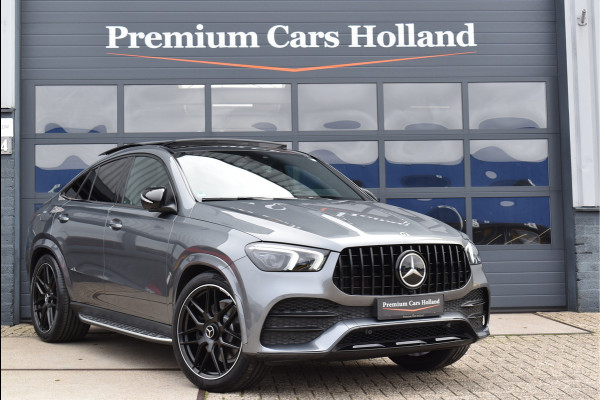 Mercedes-Benz GLE Coupé 350 e 4MATIC AMG Pano Carbon Luchtvering Leder 360 Camera Multibeam Navi Burmester 63 AMG