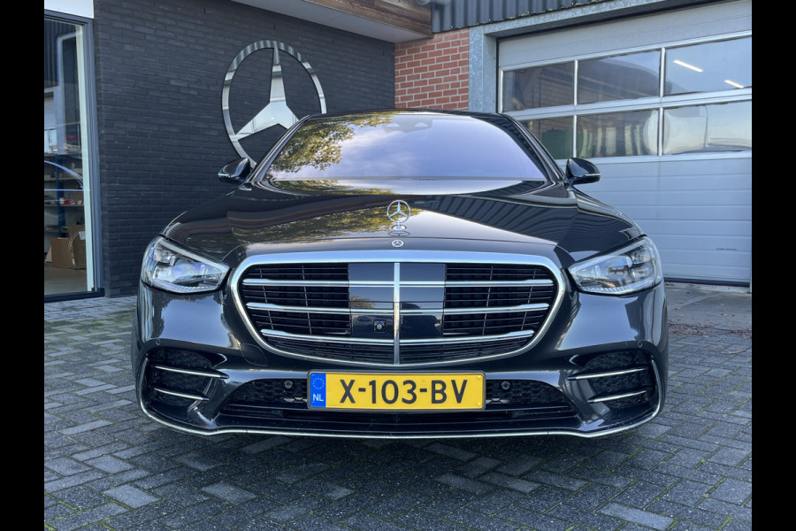 Mercedes-Benz S-Klasse 580 e 4MATIC Lang AMG Line panoramadak vol vol 4 wiel stuur Mercedes-Benz S-Klasse 580 e 4MATIC Lang AMG Line panoramadak vol vol 4 wiel stuur