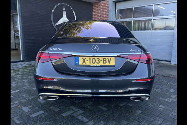Mercedes-Benz S-Klasse 580 e 4MATIC Lang AMG Line panoramadak vol vol 4 wiel stuur Mercedes-Benz S-Klasse 580 e 4MATIC Lang AMG Line panoramadak vol vol 4 wiel stuur