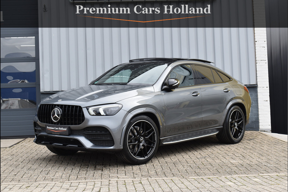 Mercedes-Benz GLE Coupé 350 e 4MATIC AMG Pano Carbon Luchtvering Leder 360 Camera Multibeam Navi Burmester 63 AMG