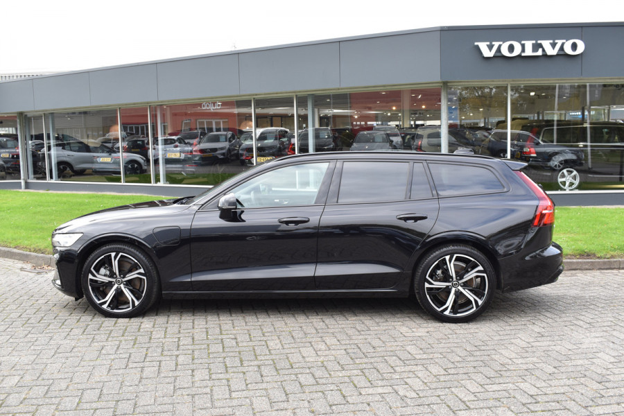 Volvo V60 T6 AWD 350PK Plug-in Hybrid Plus Dark | Lighting | 360 Camera | Harman/Kardon | 19"LMV | Leder | Stuurverwarming