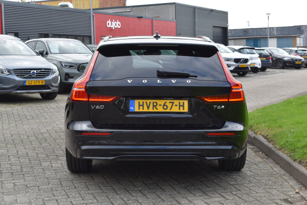 Volvo V60 T6 AWD 350PK Plug-in Hybrid Plus Dark | Lighting | 360 Camera | Harman/Kardon | 19"LMV | Leder | Stuurverwarming