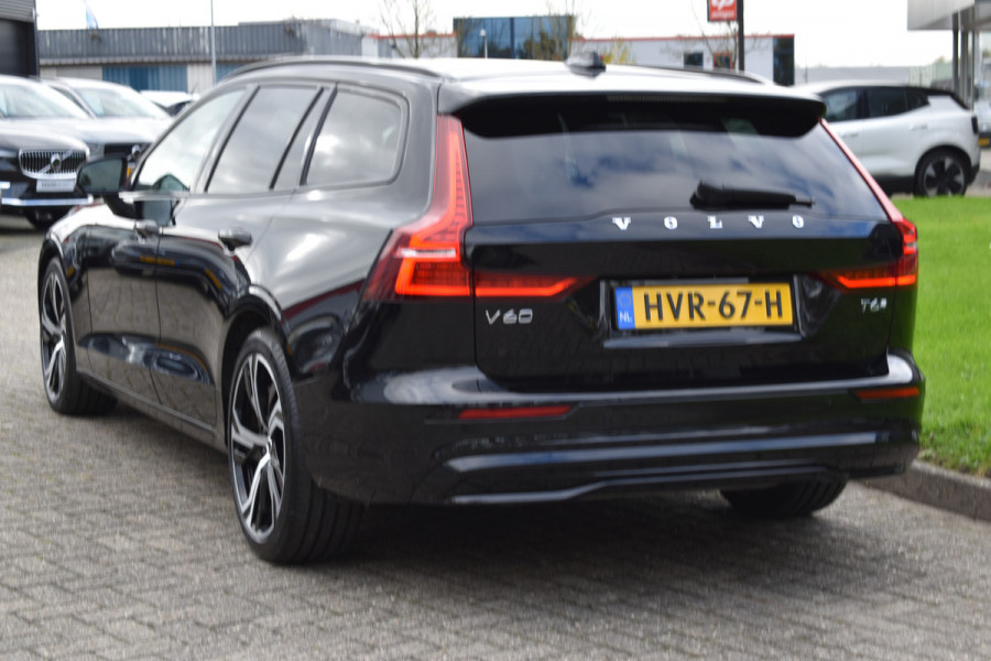 Volvo V60 T6 AWD 350PK Plug-in Hybrid Plus Dark | Lighting | 360 Camera | Harman/Kardon | 19"LMV | Leder | Stuurverwarming