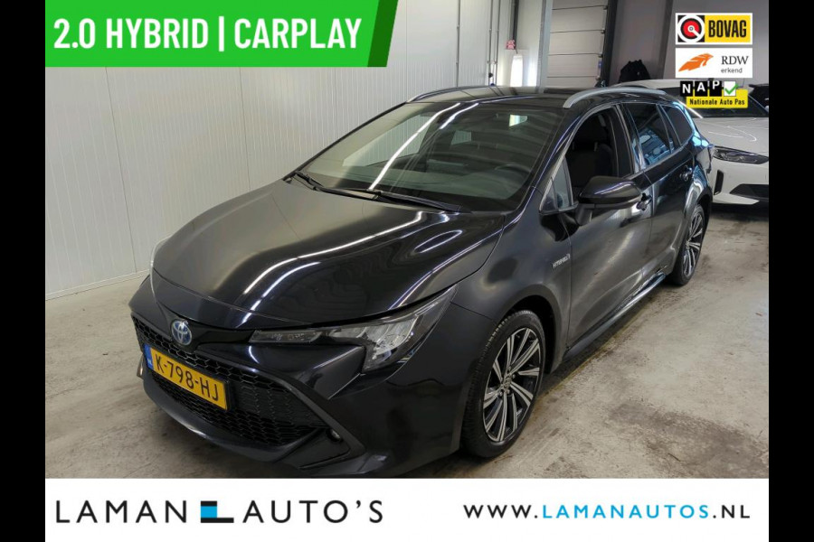 Toyota Corolla Touring Sports 2.0 Hybrid 184pk Business Plus | CarPlay Halfleder 17" LMV ECC LED ACC Camera Metallic | Hybrid Voorschoten