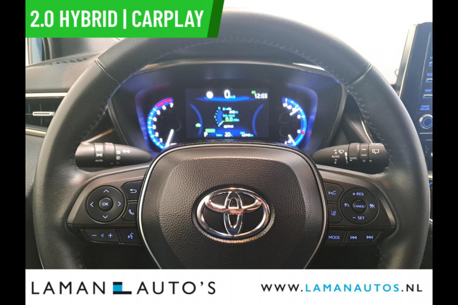 Toyota Corolla Touring Sports 2.0 Hybrid 184pk Business Plus | CarPlay Halfleder 17" LMV ECC LED ACC Camera Metallic | Hybrid Voorschoten