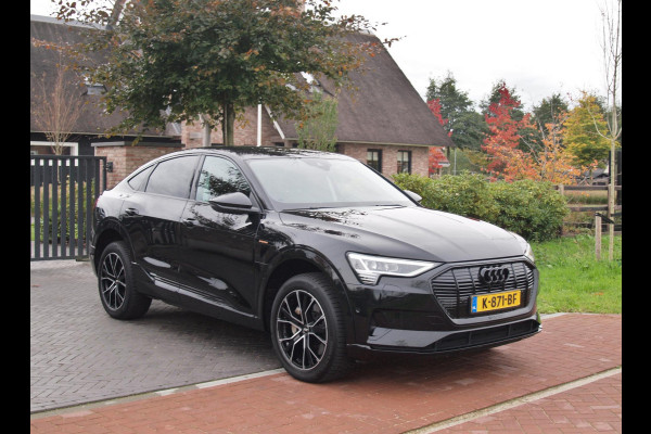 Audi e-tron Sportback 55 quattro edition 95 kWh | DAB | Black Optic | Parkeersensoren | NL-Auto |