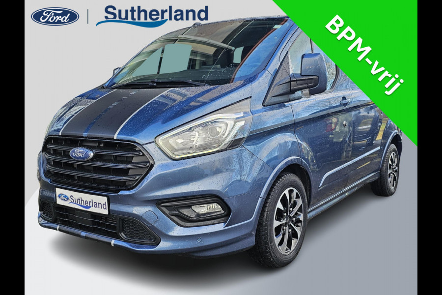 Ford Transit Custom 310 2.0 TDCi 185pk Automaat Sport L1H1 | Navigatie | Camera | Stoelverwarming | Sortimo inrichting!