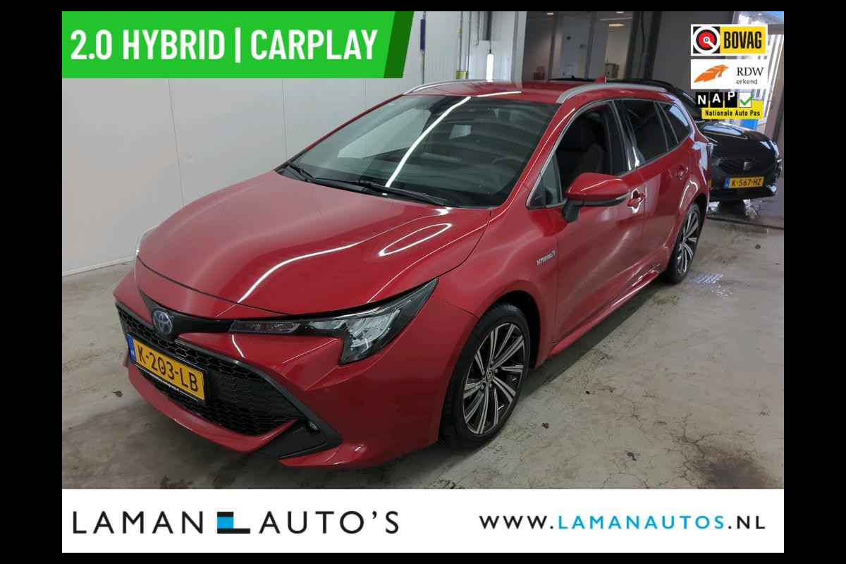 Toyota Corolla Touring Sports 2.0 Hybrid 184pk Business Plus | CarPlay Halfleder 17" LMV ECC LED ACC Camera Metallic | Hybrid Voorschoten Toyota Corolla Touring Sports 2.0 Hybrid 184pk Business Plus | CarPlay Halfleder 17" LMV ECC LED ACC Camera Metallic | Hybrid Voorschoten