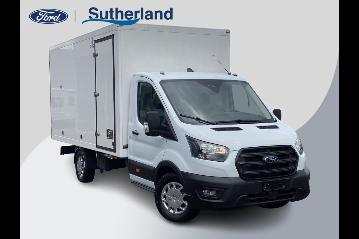 Ford Transit 350 2.0 TDCI L4H1 Trend RWD | 130pk | SCI | Geïsoleerde Bakwagen! | Zijdeur | Deuren achter | Airco | Cruise control | BPM VRIJ Ford Transit 350 2.0 TDCI L4H1 Trend RWD | 130pk | SCI | Geïsoleerde Bakwagen! | Zijdeur | Deuren achter | Airco | Cruise control | BPM VRIJ