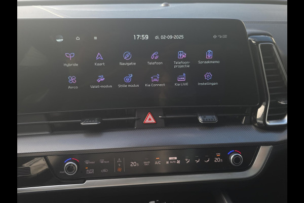 Kia Sportage 1.6 T-GDi Hybrid DynamicPlusLine Automaat | Pano | Stoelverwarming voor/achter | Camera | Dodehoekherkenning | Elektrische Stoelen | Cruise | Apple Carplay & Android Auto |