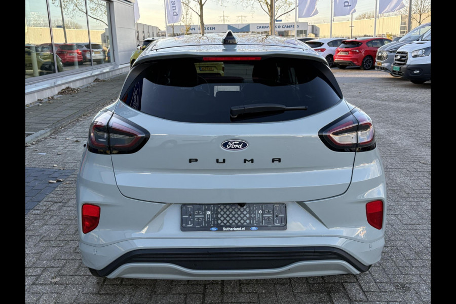 Ford Puma 1.0 EcoBoost Hybrid ST-Line X 125pk | NIEUWE MODEL! | Zuid | Driver Assistance Pack | Winterpack | Panorama Dak | Reservewiel | 19 inch Licht metalen Velgen