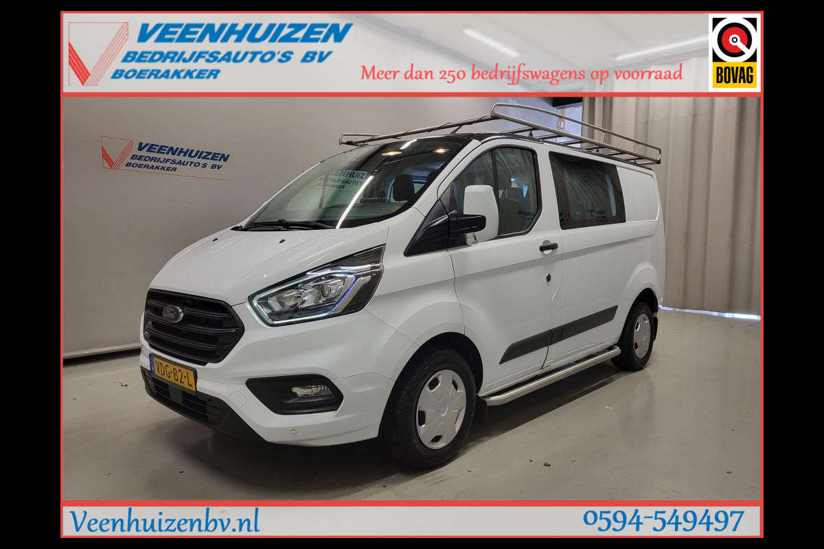 Ford Transit Custom 2.0TDCI Dubbele Cabine Trekhaak Euro 6! Ford Transit Custom 2.0TDCI Dubbele Cabine Trekhaak Euro 6!