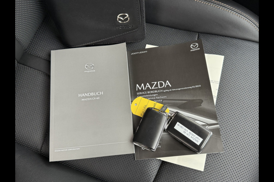 Mazda CX-60 2.5 e-SkyActiv PHEV Homura | Leder | Memory | ACC | 360* Camera | BOSE | 20 inch