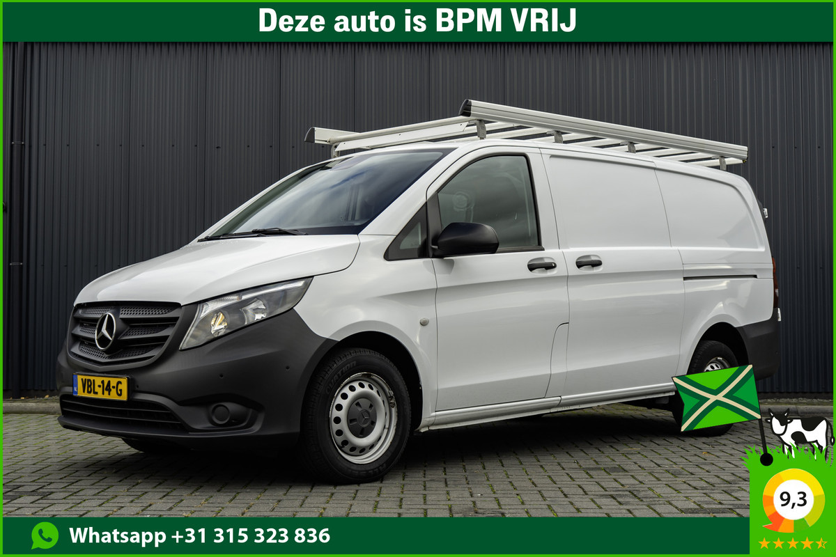 Mercedes-Benz Vito 114 CDI Lang | Automaat | Imperiaal | Camera | Navi | L+R Zijschuifdeur | Cruise | Airco | PDC | Euro 6 Mercedes-Benz Vito 114 CDI Lang | Automaat | Imperiaal | Camera | Navi | L+R Zijschuifdeur | Cruise | Airco | PDC | Euro 6
