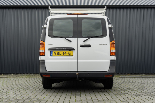 Mercedes-Benz Vito 114 CDI Lang | Automaat | Imperiaal | Camera | Navi | L+R Zijschuifdeur | Cruise | Airco | PDC | Euro 6 Mercedes-Benz Vito 114 CDI Lang | Automaat | Imperiaal | Camera | Navi | L+R Zijschuifdeur | Cruise | Airco | PDC | Euro 6