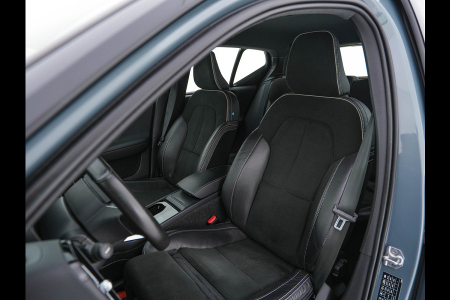 Volvo XC40 Recharge P8 AWD R-Design [ 3-Fase ] {SOH-89%} (INCL-BTW) *LEATHER-ALCANTARA | DIGI-COCKPIT | FULL-LED | PREMIUM-AUDIO | TOP-VIEW | CARPLAY | NAVI-FULLMAP | ECC | PDC | KEYLESS | HEATED-SPORTSEATS | BLIS | PRIVACY-GLASS | TOWBAR | 19 "ALU