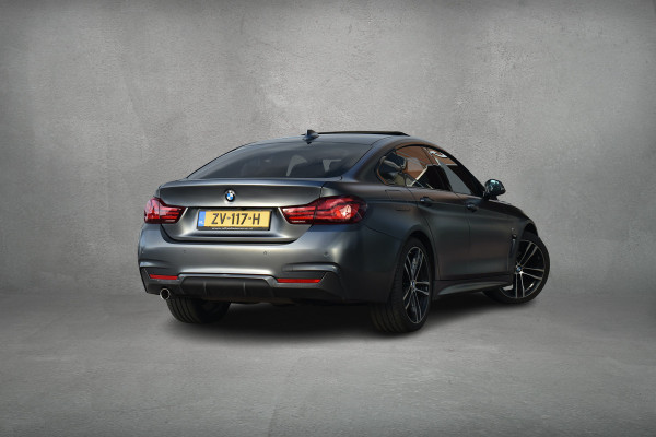 BMW 4 Serie Gran Coupé 418i High Executive | M-Sport | CarPlay | Schuifdak | Leer | Stoelverw.
