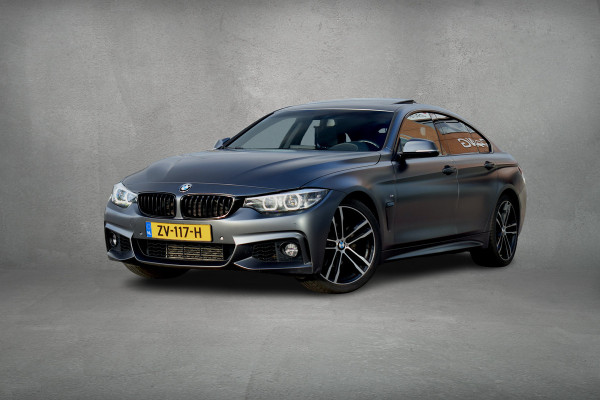 BMW 4 Serie Gran Coupé 418i High Executive | M-Sport | CarPlay | Schuifdak | Leer | Stoelverw.