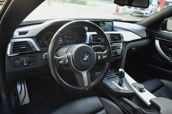 BMW 4 Serie Gran Coupé 418i High Executive | M-Sport | CarPlay | Schuifdak | Leer | Stoelverw.