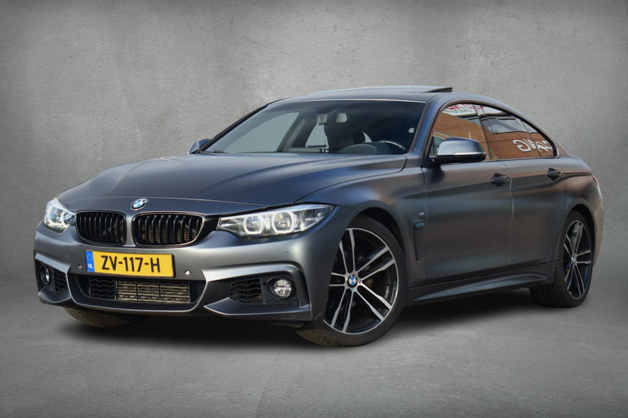 BMW 4 Serie Gran Coupé 418i High Executive | M-Sport | CarPlay | Schuifdak | Leer | Stoelverw.