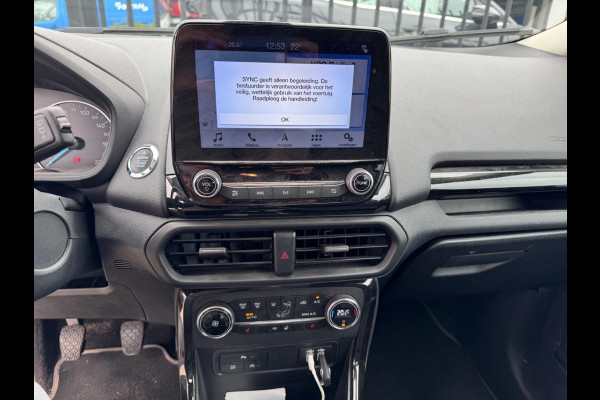 Ford EcoSport 1.0 EcoBoost Titanium | Trekhaak | Winter Pack | Navigatie + Bang&Olufsen audio| Achteruitrijcamera Ford EcoSport 1.0 EcoBoost Titanium | Trekhaak | Winter Pack | Navigatie + Bang&Olufsen audio| Achteruitrijcamera