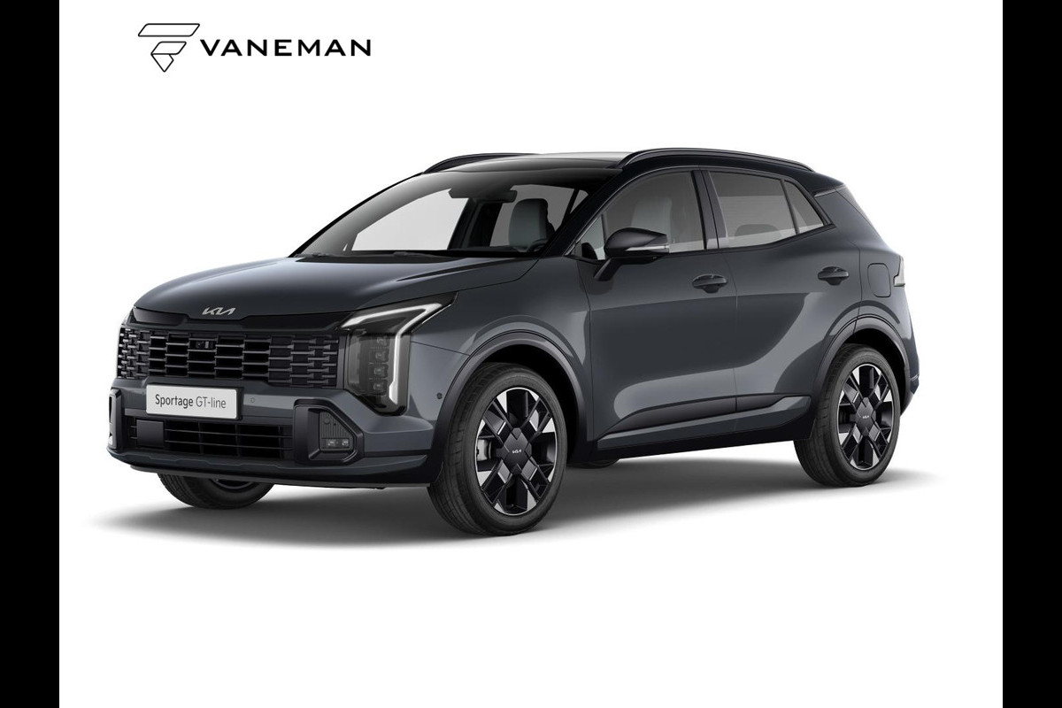 Kia Sportage 1.6 T-GDi Plug-in Hybrid AWD GT-PlusLine | Elektrisch schuif-/kanteldak | Zelf samenstellen Kia Sportage 1.6 T-GDi Plug-in Hybrid AWD GT-PlusLine | Elektrisch schuif-/kanteldak | Zelf samenstellen