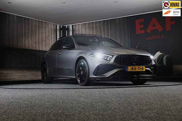 Mercedes-Benz A-Klasse 250 e AMG 45 Look / Memory / Elek Stoelen / Acc / Head Up / 360 Camera / Pano / 19 Inch Mercedes-Benz A-Klasse 250 e AMG 45 Look / Memory / Elek Stoelen / Acc / Head Up / 360 Camera / Pano / 19 Inch