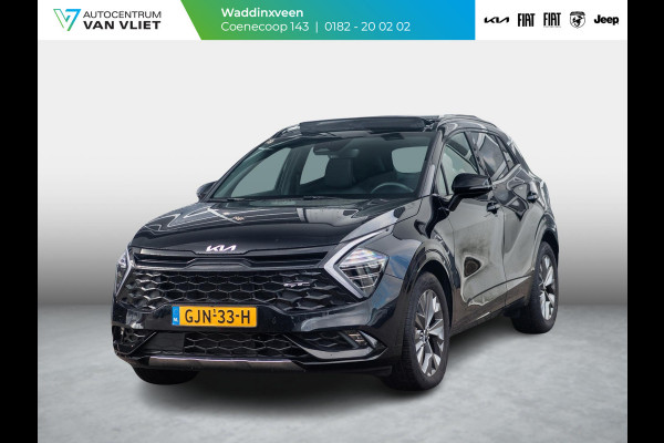 Kia Sportage 1.6 T-GDi Hybrid GT-Line l Navigatie l Apple carplay en Android auto l Stoel en Stuurwiel verwarming l Elektrisch Schuifkantel dak l