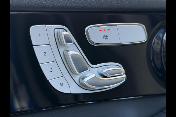 Mercedes-Benz GLC 300e 4MATIC Automaat | Vol leer | LED verlichting | Stoelverwarming | Elektrisch verstelbare stoelen | Blauw metallic | Climate