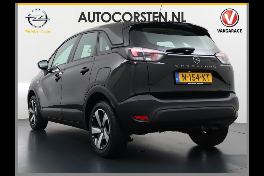 Opel Crossland T 131PK AUT-6 Apple Carplay Android Auto Navi* Ecc Cruise Control Camera Stoel+Stuurverwarming Pdc Elegance DAB Bluetooth Lane Assist Led Winter Pakket Parkeer Pakket Mooie en complete Opel Crossland! € 32.000 nieuw! EURO6