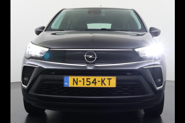 Opel Crossland T 131PK AUT-6 Apple Carplay Android Auto Navi* Ecc Cruise Control Camera Stoel+Stuurverwarming Pdc Elegance DAB Bluetooth Lane Assist Led Winter Pakket Parkeer Pakket Mooie en complete Opel Crossland! € 32.000 nieuw! EURO6