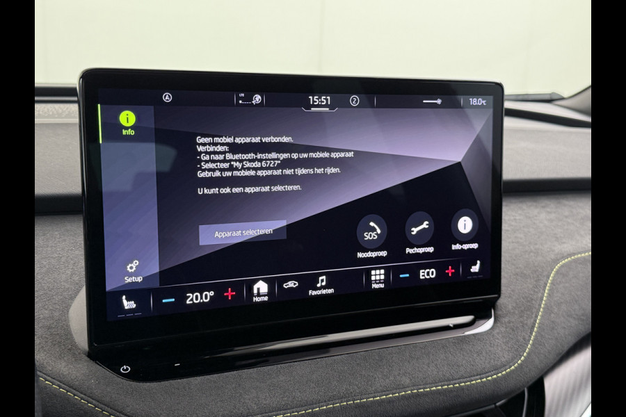 Škoda Enyaq Coupé iV *GERESERVEERD* 82 RS 300PK 4WD Pano-Dak Lmv 21" W-pomp Led-Matrix Adaptive-Cr Sportst-+Elektr+Geheugen+Verwarmd Camera Leer/Alcantara Navi Ecc  Adaptive-Onderstel Keyless Elektrische Achterklep DAB Stoelverwarming V+A   Premium Audio Stuurverwarming AWD Origineel Nederlandse Auto in Nieuwstaat ! 1e Eigenaar Nieuwprijs €63.880,- Škoda Enyaq Coupé iV *GERESERVEERD* 82 RS 300PK 4WD Pano-Dak Lmv 21" W-pomp Led-Matrix Adaptive-Cr Sportst-+Elektr+Geheugen+Verwarmd Camera Leer/Alcantara Navi Ecc  Adaptive-Onderstel Keyless Elektrische Achterklep DAB Stoelverwarming V+A   Premium Audio Stuurverwarming AWD Origineel Nederlandse Auto in Nieuwstaat ! 1e Eigenaar Nieuwprijs €63.880,-