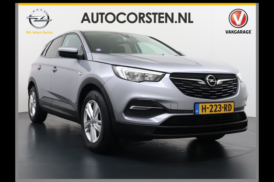 Opel Grandland X T131PK Trekhaak Navi Ecc Pdc Apple Carplay Android Auto Cruise Control Edition Lmv Licht-Regensensor Verkeersbordlezer PrivacyGlas IntelliLink Bluetooth Origineel Nederlandse Auto 1.400KG Trekgewicht! € 35.000 nieuw! Bij ons volledig Onderhouden