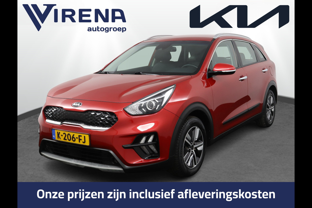 Kia Niro 1.6 GDi Hybrid DynamicLine - Automaat Apple Carplay/Android Auto - Cruise Control - Lederen Bekleding - Navigatie - Fabrieksgarantie tot 12-2027