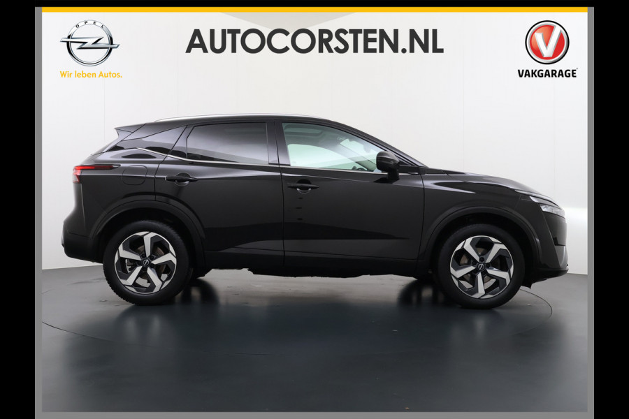 Nissan QASHQAI AUT T 158PK MHEV N-Connecta Pano-dak 360°Camera Adaptieve Cruise Hybrid Apple Carplay Android Auto Navi Ecc Pdc DAB Lmv Led Bluetooth Privacy Glas Wifi Xtronic N-Connecta Origineel Nederlandse Auto Nieuwprijs van €44.540,-