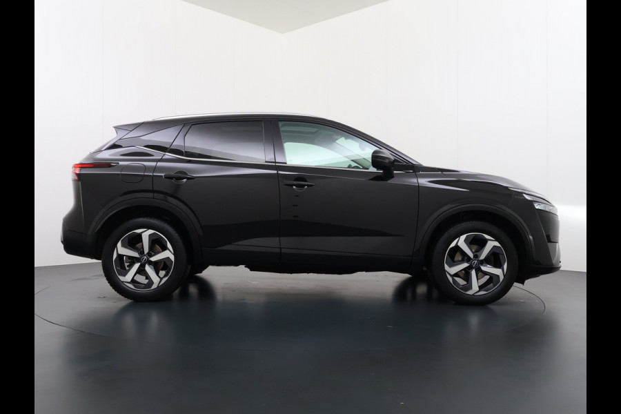 Nissan QASHQAI AUT T 158PK MHEV N-Connecta Pano-dak 360°Camera Adaptieve Cruise Hybrid Apple Carplay Android Auto Navi Ecc Pdc DAB Lmv Led Bluetooth Privacy Glas Wifi Xtronic N-Connecta Origineel Nederlandse Auto Nieuwprijs van €44.540,-