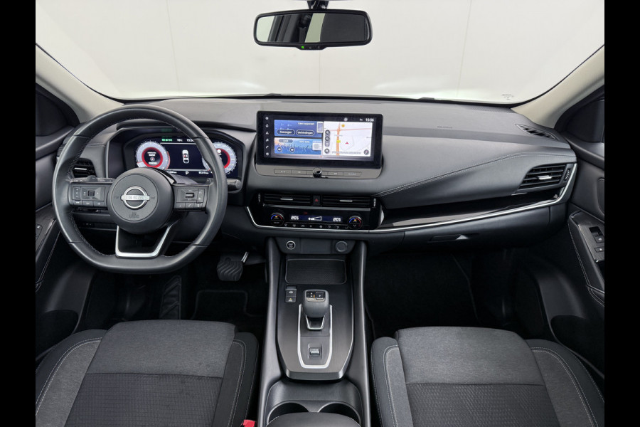 Nissan QASHQAI AUT T 158PK MHEV N-Connecta Pano-dak 360°Camera Adaptieve Cruise Hybrid Apple Carplay Android Auto Navi Ecc Pdc DAB Lmv Led Bluetooth Privacy Glas Wifi Xtronic N-Connecta Origineel Nederlandse Auto Nieuwprijs van €44.540,-