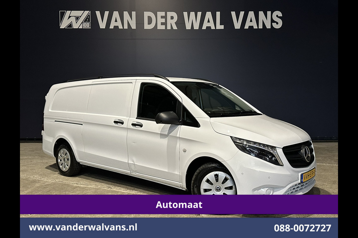 Mercedes-Benz Vito 116 CDI 164pk 9G-Tronic Automaat L3H1 Euro6 Airco | Camera | Apple Carplay | LED Android Auto, Cruisecontrol, Parkeersensoren, 2500kg Trekhaak Mercedes-Benz Vito 116 CDI 164pk 9G-Tronic Automaat L3H1 Euro6 Airco | Camera | Apple Carplay | LED Android Auto, Cruisecontrol, Parkeersensoren, 2500kg Trekhaak