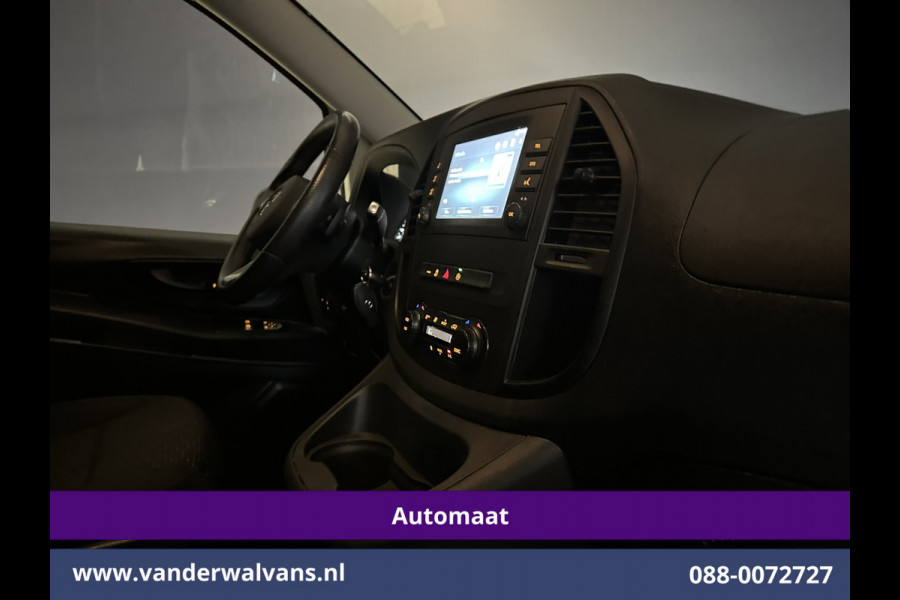 Mercedes-Benz Vito 116 CDI 164pk 9G-Tronic Automaat L3H1 Euro6 Airco | Camera | Apple Carplay | LED Android Auto, Cruisecontrol, Parkeersensoren, 2500kg Trekhaak Mercedes-Benz Vito 116 CDI 164pk 9G-Tronic Automaat L3H1 Euro6 Airco | Camera | Apple Carplay | LED Android Auto, Cruisecontrol, Parkeersensoren, 2500kg Trekhaak