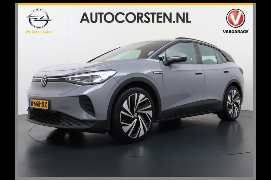 Volkswagen ID.4 77kWh SOH 92% 21"LM Trekhaak Adap.Cruise + stop&go Apple Carplay Android Auto Navi Life Ecc Pdc Stoelverwarming Front assist Bluetooth Connected services Led Rijstrooksensor Wifi 1e Eigenaar Origineel Nederlandse Auto 1.000KG Trekvermogen