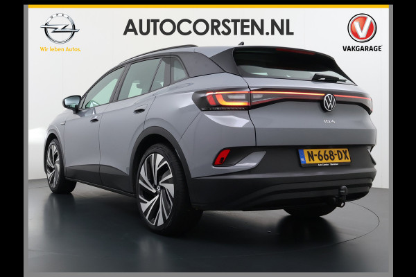 Volkswagen ID.4 77kWh SOH 92% 21"LM Trekhaak Adap.Cruise + stop&go Apple Carplay Android Auto Navi Life Ecc Pdc Stoelverwarming Front assist Bluetooth Connected services Led Rijstrooksensor Wifi 1e Eigenaar Origineel Nederlandse Auto 1.000KG Trekvermogen