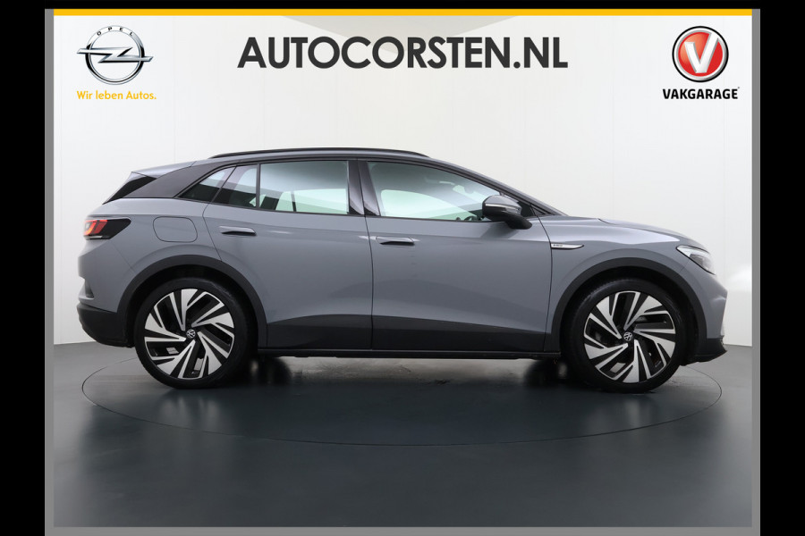 Volkswagen ID.4 77kWh SOH 92% 21"LM Trekhaak Adap.Cruise + stop&go Apple Carplay Android Auto Navi Life Ecc Pdc Stoelverwarming Front assist Bluetooth Connected services Led Rijstrooksensor Wifi 1e Eigenaar Origineel Nederlandse Auto 1.000KG Trekvermogen