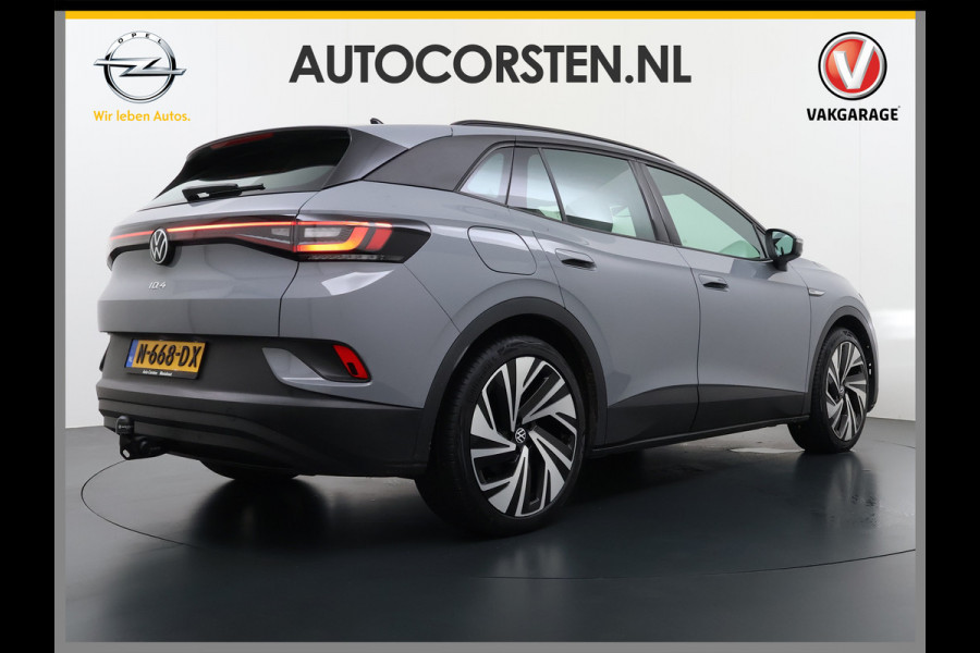 Volkswagen ID.4 77kWh SOH 92% 21"LM Trekhaak Adap.Cruise + stop&go Apple Carplay Android Auto Navi Life Ecc Pdc Stoelverwarming Front assist Bluetooth Connected services Led Rijstrooksensor Wifi 1e Eigenaar Origineel Nederlandse Auto 1.000KG Trekvermogen