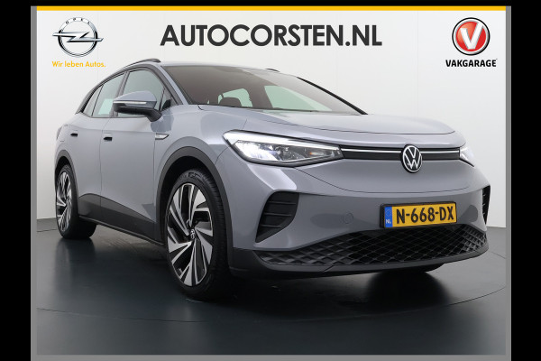 Volkswagen ID.4 77kWh SOH 92% 21"LM Trekhaak Adap.Cruise + stop&go Apple Carplay Android Auto Navi Life Ecc Pdc Stoelverwarming Front assist Bluetooth Connected services Led Rijstrooksensor Wifi 1e Eigenaar Origineel Nederlandse Auto 1.000KG Trekvermogen
