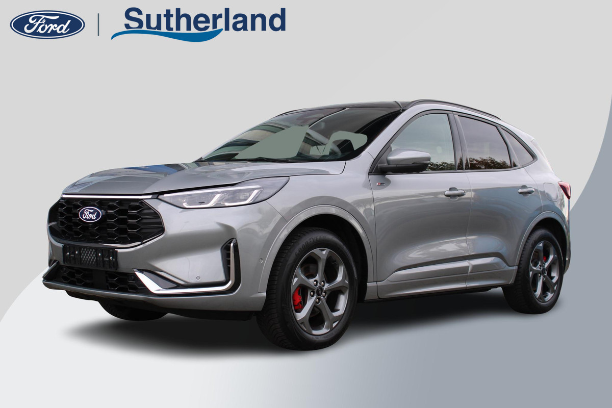 Ford Kuga 2.5 FHEV ST-Line X 190pk | 4WD | Driver Assistance Pack | Panorama dak | Winterpack | Technology Pack | Geen Stekker nodig | 2.100kg Trekgewicht | All Weather Banden Ford Kuga 2.5 FHEV ST-Line X 190pk | 4WD | Driver Assistance Pack | Panorama dak | Winterpack | Technology Pack | Geen Stekker nodig | 2.100kg Trekgewicht | All Weather Banden