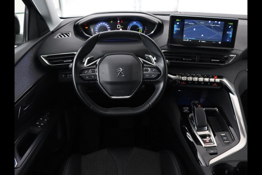 Peugeot 3008 1.6 HYbrid 225 Allure | Stoelverwarming | Camera | Half leder | Carplay | Navigatie | Full LED | Parkeerhulp | Digital Cockpit | Cruise control | PHEV